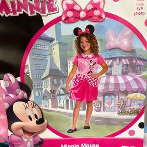 Disney Minnie Mouse costume dress  Halloween toddler 4-6x